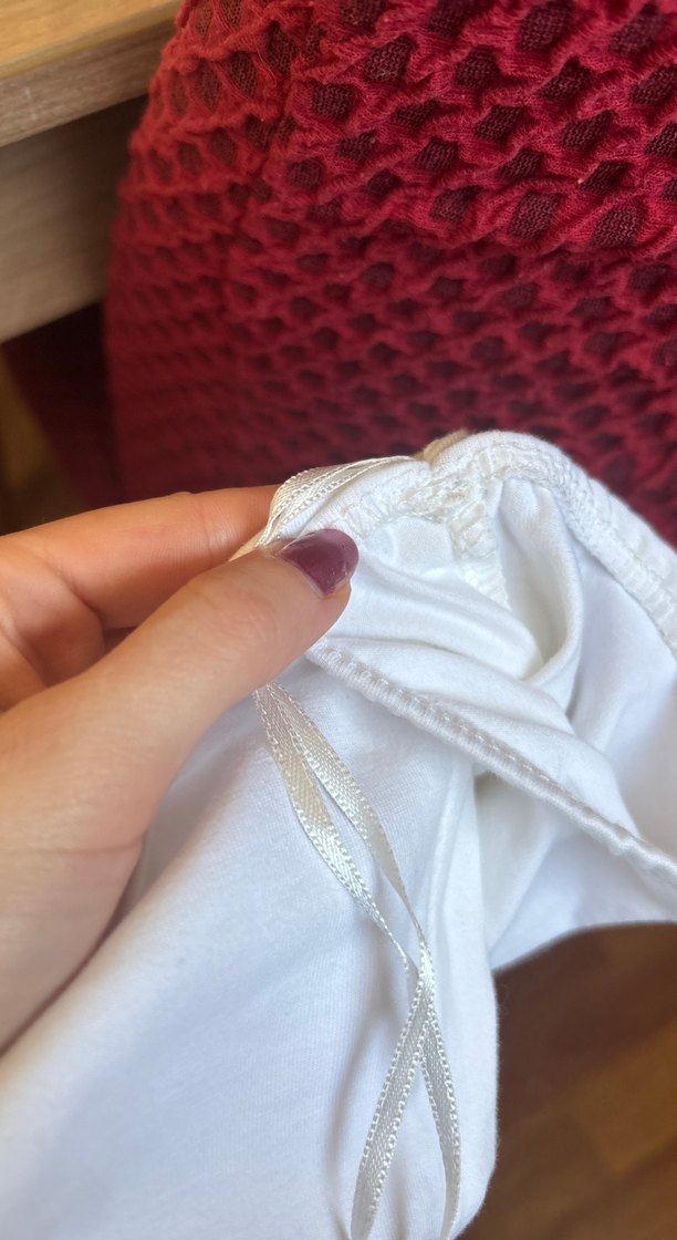 Pull and Bear Omzu Açık Uzun Kollu Bluz — görsel 4/6