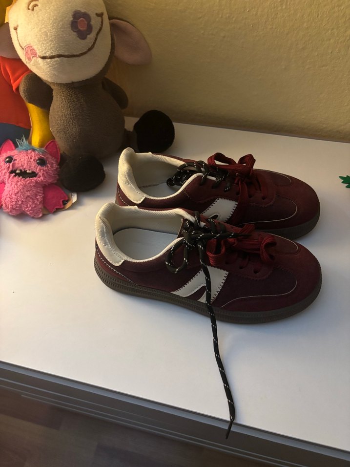 Bordo Süet Sneaker — görsel 5/7