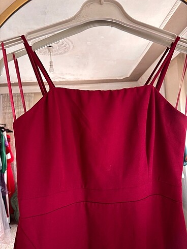 Kırmızı abiye - Görsel 3