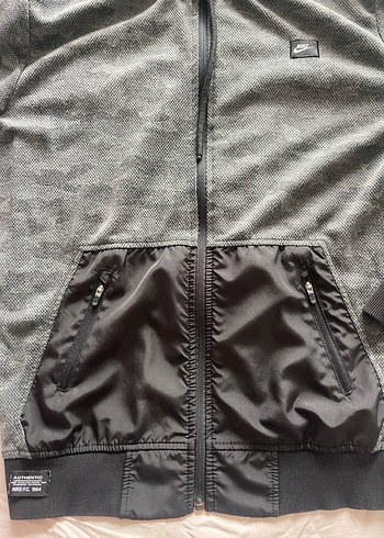 xxl Beden gri Renk Gri Fermuarlı Erkek Sweatshirt