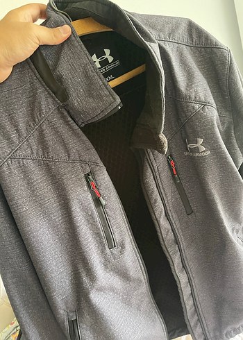 Gri Erkek Fermuarlı Street Wear Ceket