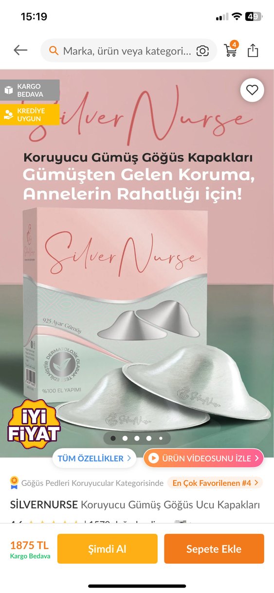 Gümüş göğüs kapağı - Görsel 4