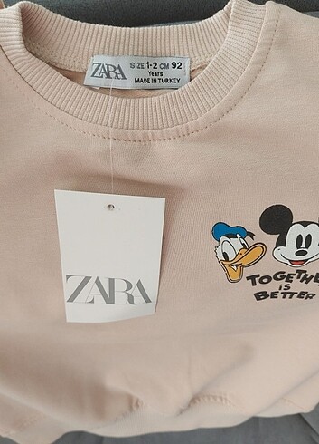 Zara Zara bebek alt üst takım