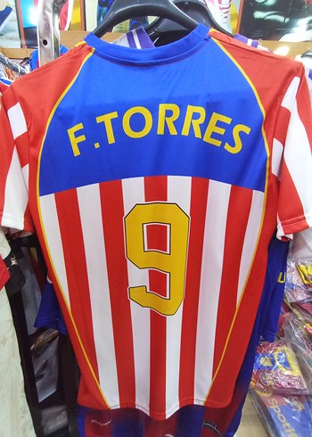 F.Torres Baskılı Erkek Kırmızı Çizgili Forma