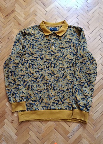 Rugatchi Sarı Desenli Erkek Sweatshirt - Görsel 13
