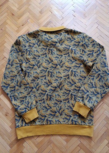 Rugatchi Sarı Desenli Erkek Sweatshirt - Görsel 15