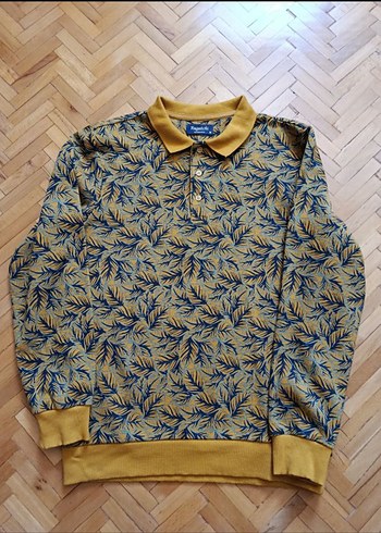 Rugatchi Sarı Desenli Erkek Sweatshirt - Görsel 17