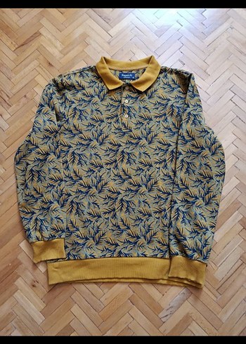 Rugatchi Sarı Desenli Erkek Sweatshirt - Görsel 6