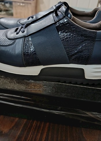 Erkek Mavi Spor Ayakkabı - Görsel 11