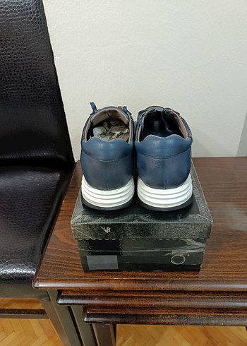 Erkek Mavi Spor Ayakkabı - Görsel 14