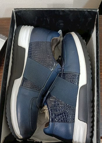 Erkek Mavi Spor Ayakkabı - Görsel 12