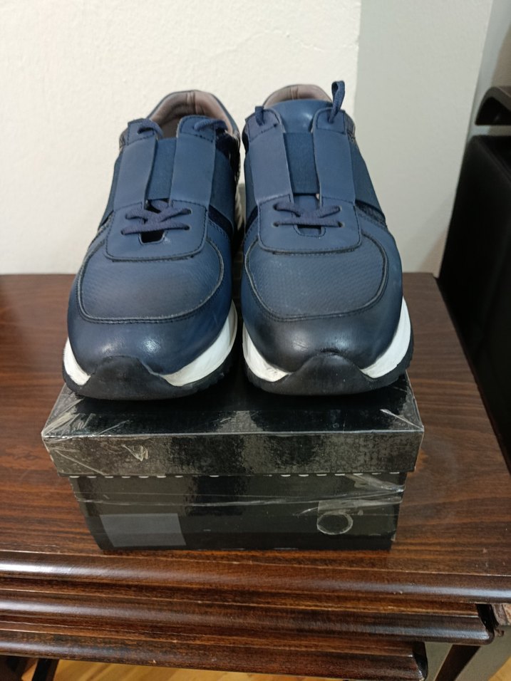 Erkek Mavi Spor Ayakkabı - Görsel 2