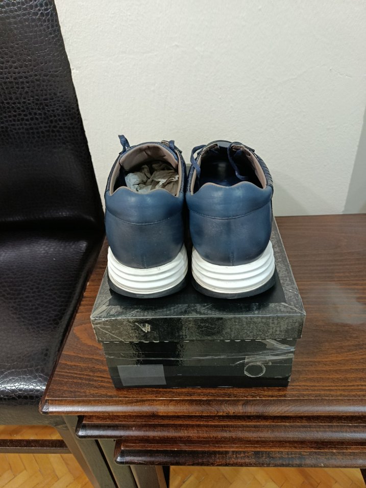 Erkek Mavi Spor Ayakkabı - Görsel 5