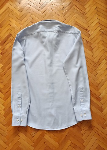 Mavi Erkek Gömlek - Görsel 4