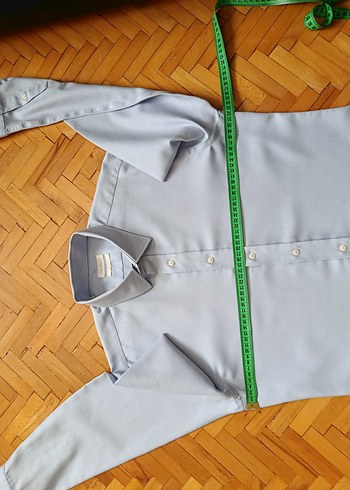 Mavi Erkek Gömlek - Görsel 16