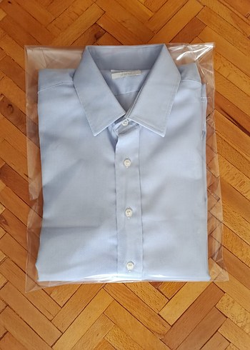 Mavi Erkek Gömlek - Görsel 5