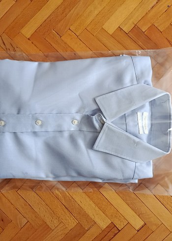 Mavi Erkek Gömlek - Görsel 18