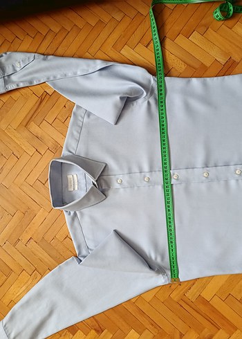 Mavi Erkek Gömlek - Görsel 10