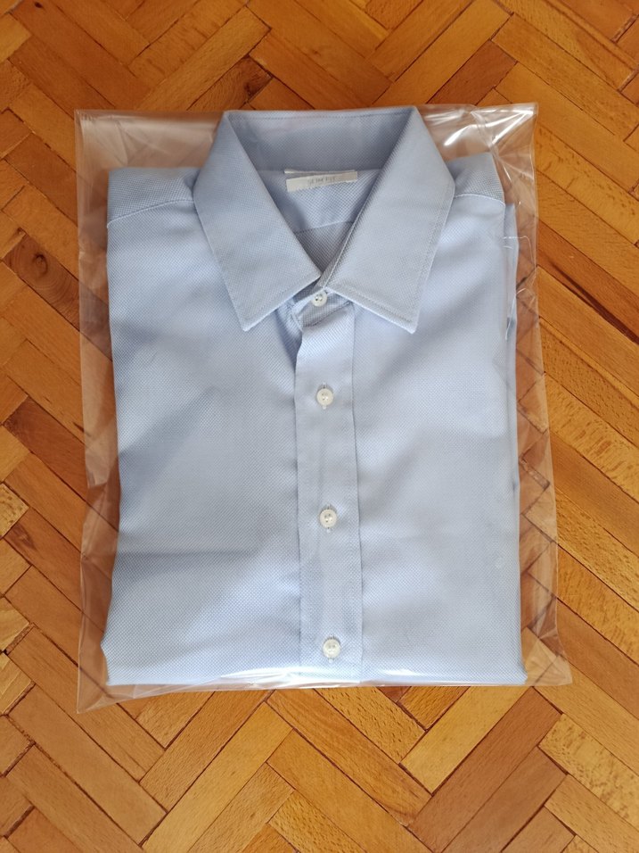 Mavi Erkek Gömlek - Görsel 5