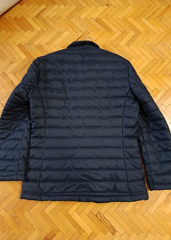 Düğmeli Lacivert Erkek Mont - Görsel 5