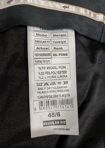 ERKEK KUMAŞ PANTOLON - Görsel 8