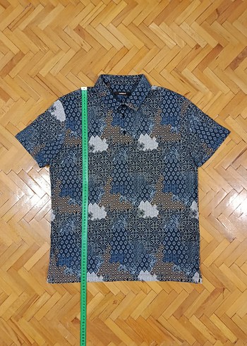 CACHAREL Desenli Polo yaka Tişört - Görsel 10