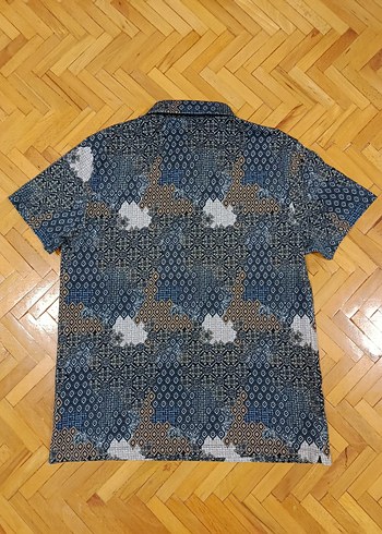 CACHAREL Desenli Polo yaka Tişört - Görsel 15