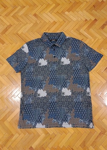 CACHAREL Desenli Polo yaka Tişört - Görsel 18