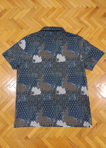 CACHAREL Desenli Polo yaka Tişört - Görsel 13