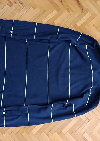 Erkek Lacivert Uzun Kollu Polo Tişört - Görsel 16