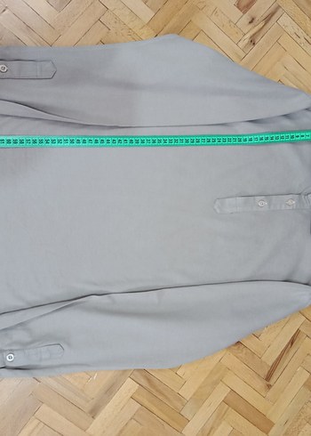 Bej Uzun Kollu Polo Yaka Tişört - Görsel 8