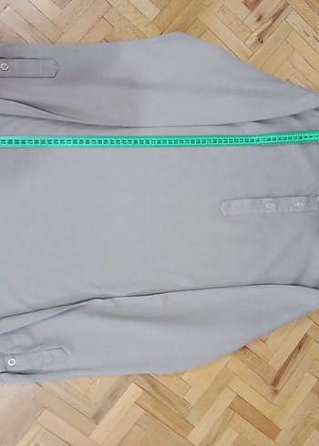 Bej Uzun Kollu Polo Yaka Tişört - Görsel 20