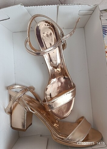 Diğer ROSE GOLD TOPUKLU AYAKKABİ