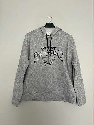 Gri sweatshirt