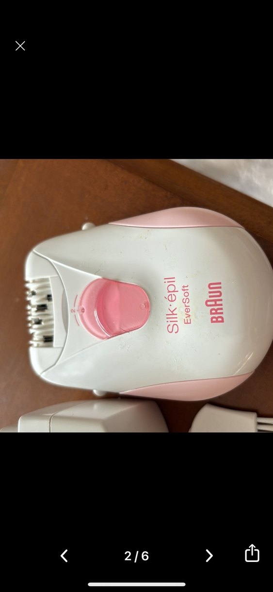 Braun Silk-épil EverSoft Epilatör Beyaz-Pembe - Görsel 2