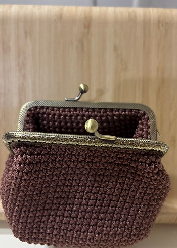 Örgü klipsli cüzdan - Görsel 5