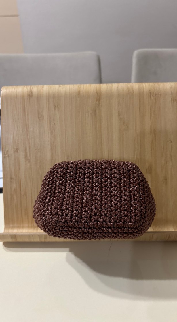 Örgü klipsli cüzdan - Görsel 4