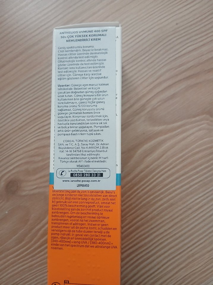 La Roche-Posay Anthelios UVmune 400 SPF 50+ Güneş Kremi - Görsel 2