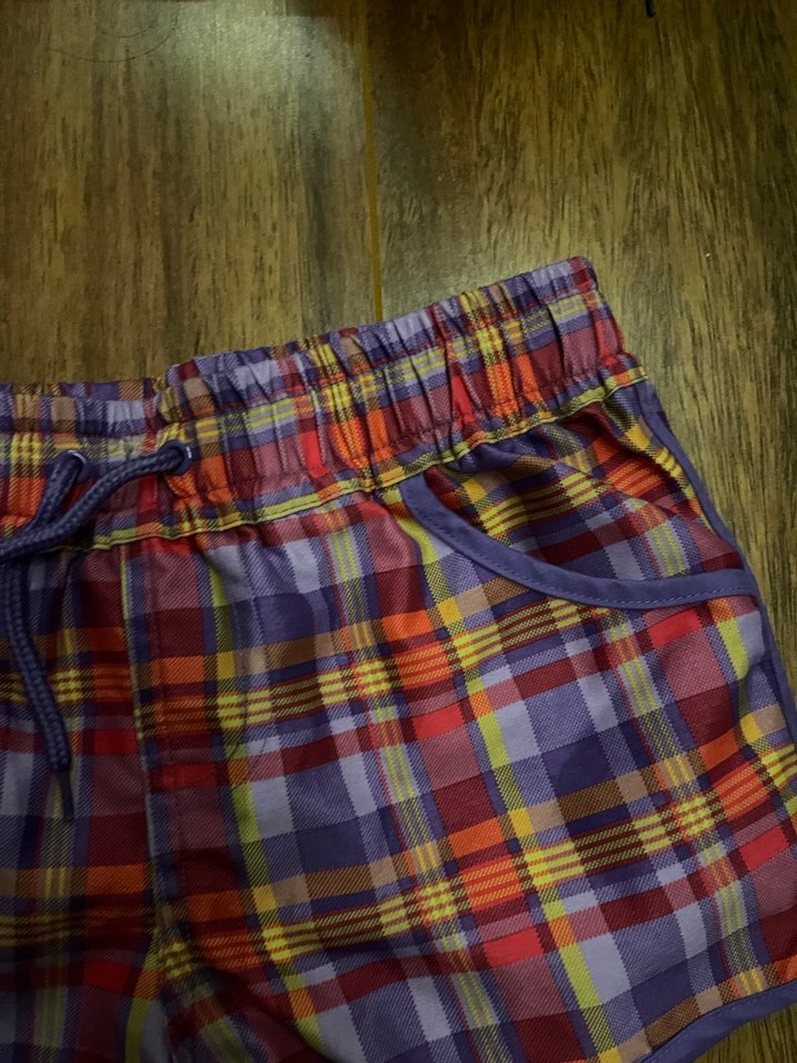 Tchibo marka Renkli Bağcıklı Mini  deniz şortu - Görsel 3