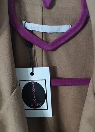 34 Beden camel Renk Blazer elbise