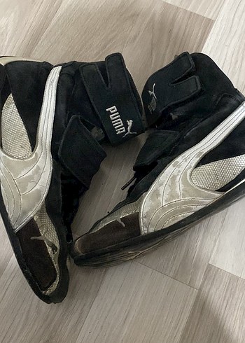 40 Beden Puma Biker Stil Gri Basketbol Ayakkabısı