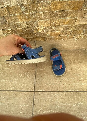 24 Beden mavi Renk Timberland Sandalet