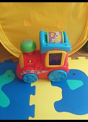  Beden Renk Ficher Price eğitici eğlenceli tren