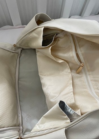 M&Y COLLECTİON DERİ ANNE BEBEK BAKIM ÇANTASI - Görsel 7