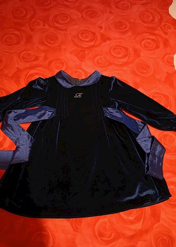 Uzun Kollu laci Gotik Kız Elbisesi - Görsel 4