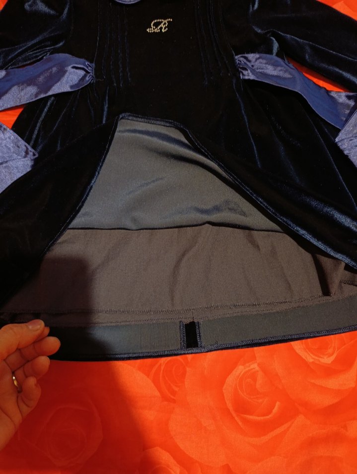 Uzun Kollu laci Gotik Kız Elbisesi - Görsel 3