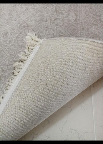 Gri Bej Düz Desen Koşu Halısı - Görsel 3