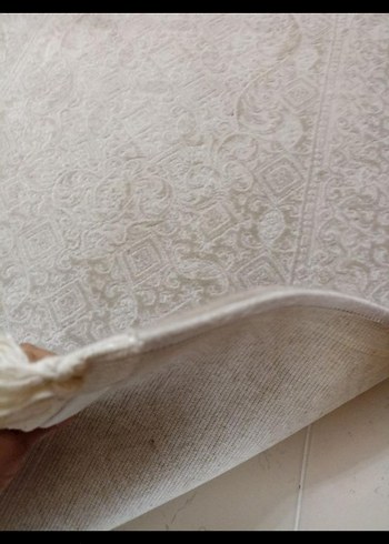 Gri Bej Düz Desen Koşu Halısı - Görsel 5