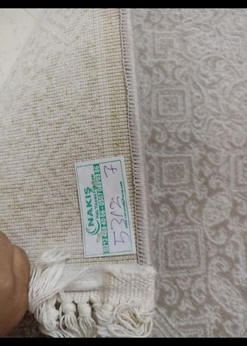 Gri Bej Düz Desen Koşu Halısı - Görsel 4