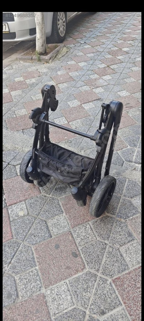 bordo Bebek Arabası - Görsel 4